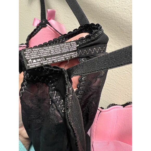 Sexy Little Things Victoria's Secret Lingerie size 36B Baby Doll Nighty Dress - Picture 11 of 13